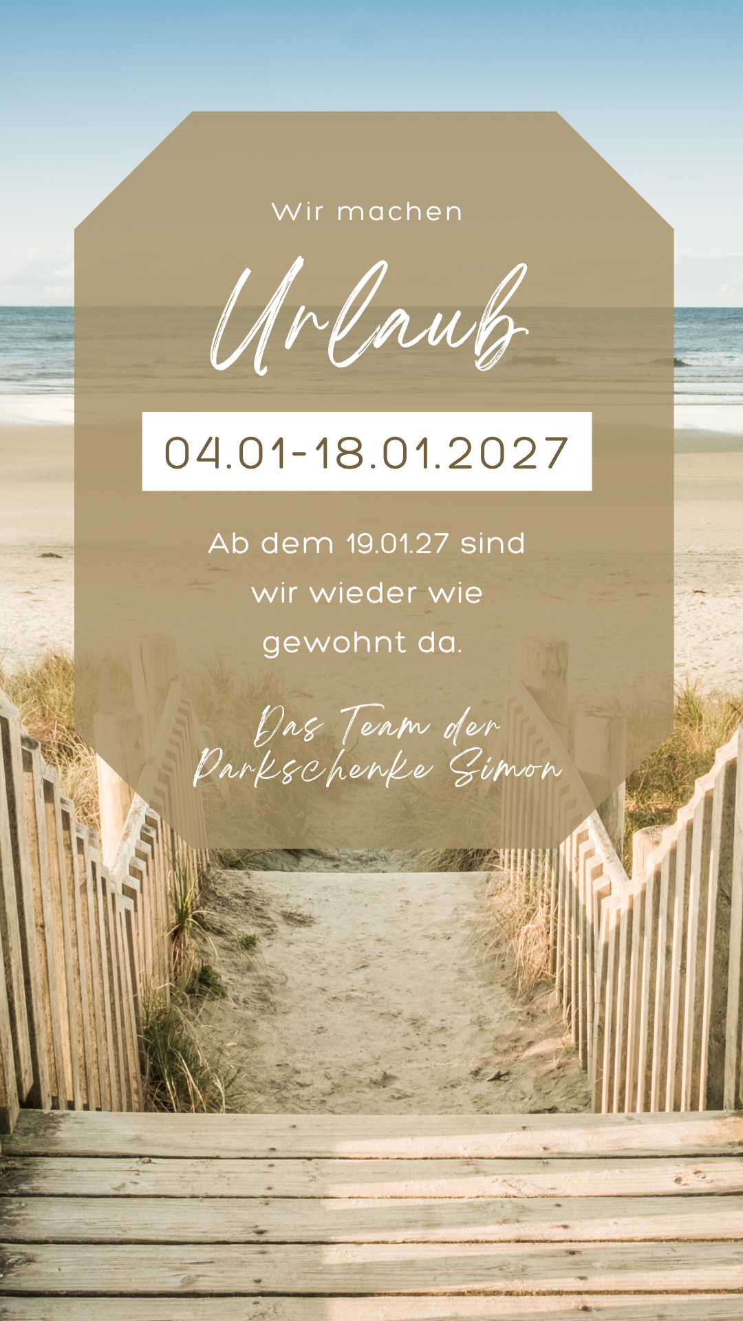 Betreiebsurlaub